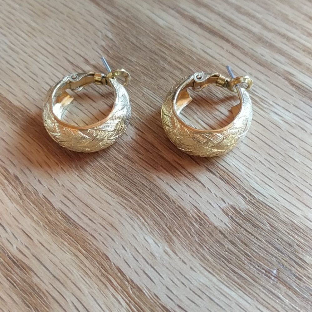 Gold Hoop Earrings